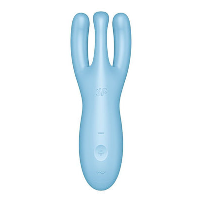 Satisfyer Threesome 4 Connect App Layon Vibrator Blue