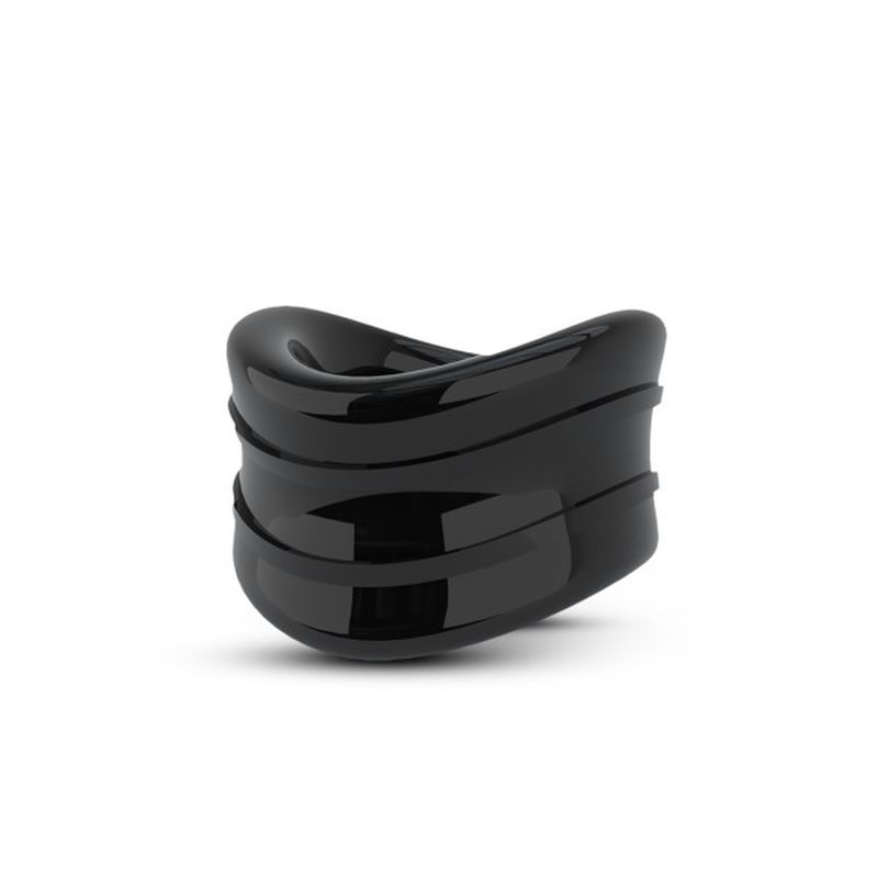 Stay Hard Beef Ball Stretcher Snug 1in Black