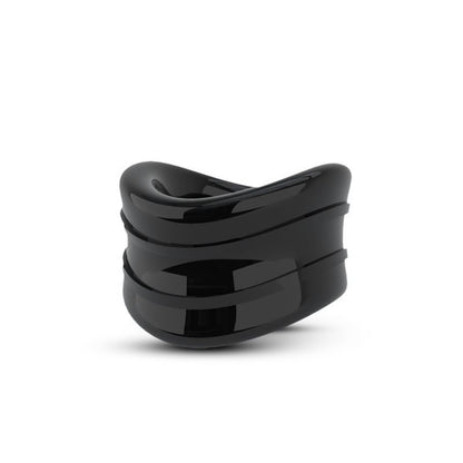 Stay Hard Beef Ball Stretcher Snug 1in Black