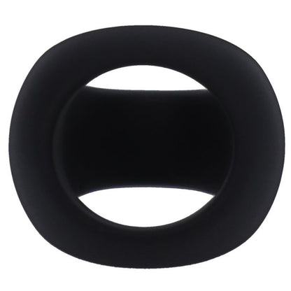 Stirrup Silicone Cock Ring Onyx