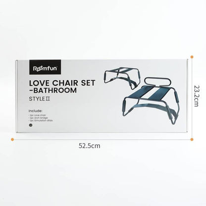 Sex Chair Adjustable Height Black w Arch Bridge