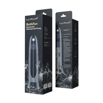BathFun Automatic USB Waterproof Penis PumpÂ w Magic Sleeve