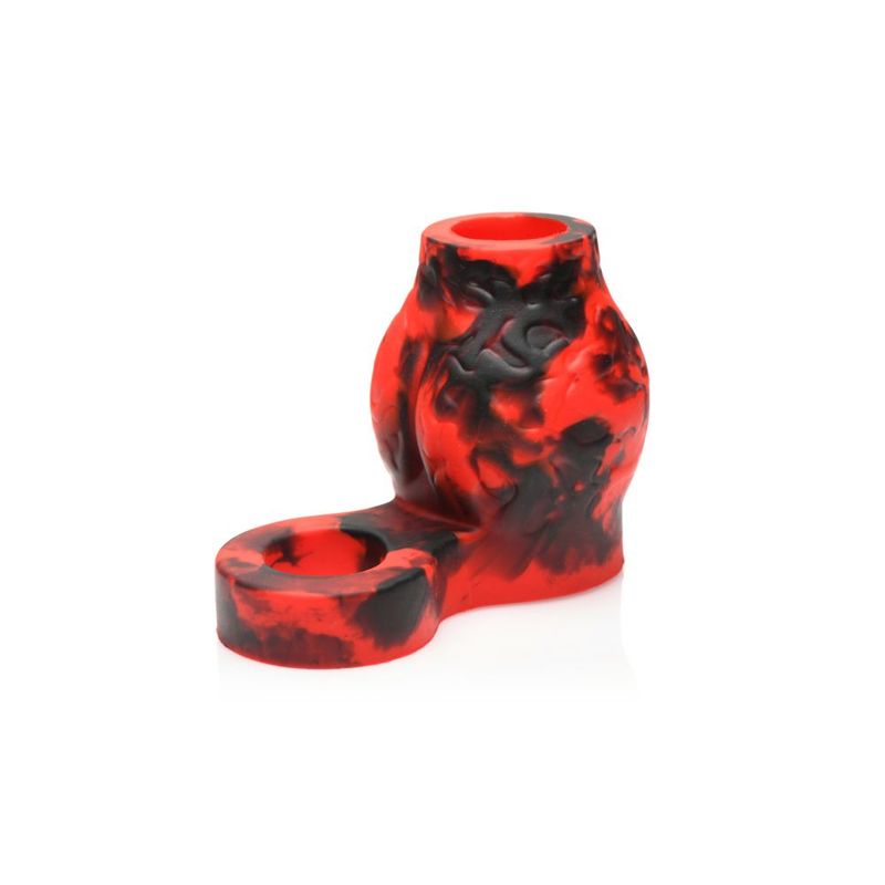 Hell Hound Silicone Penis Sleeve and Ball Stretcher
